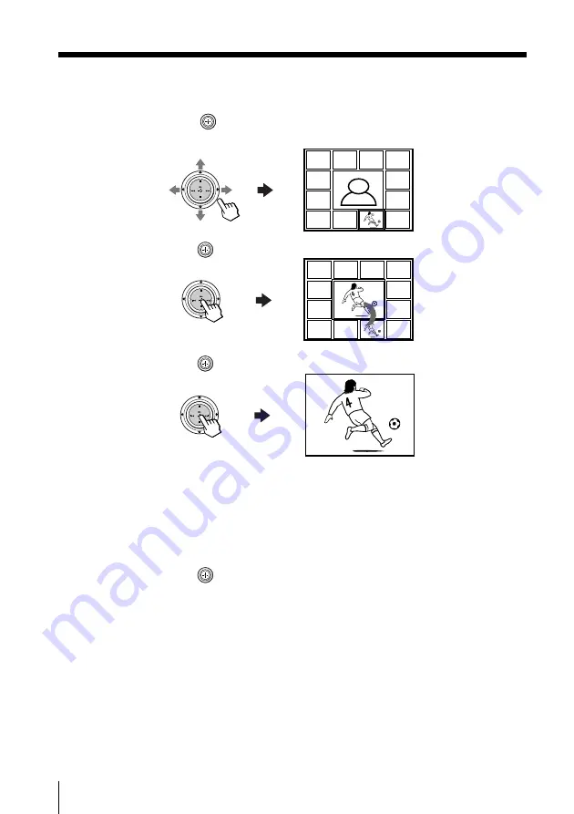 Sony KP-FS43M61 Operating Instructions Manual Download Page 24