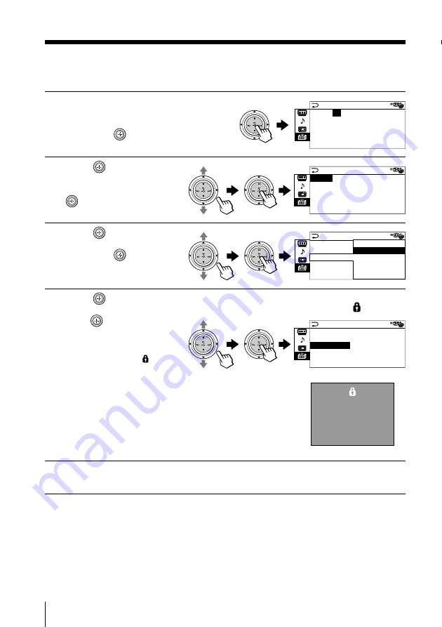 Sony KP-FS43M61 Operating Instructions Manual Download Page 48