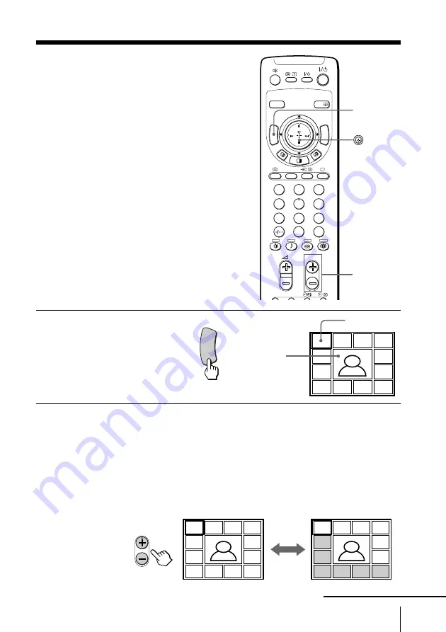 Sony KP-FS43M61 Operating Instructions Manual Download Page 79