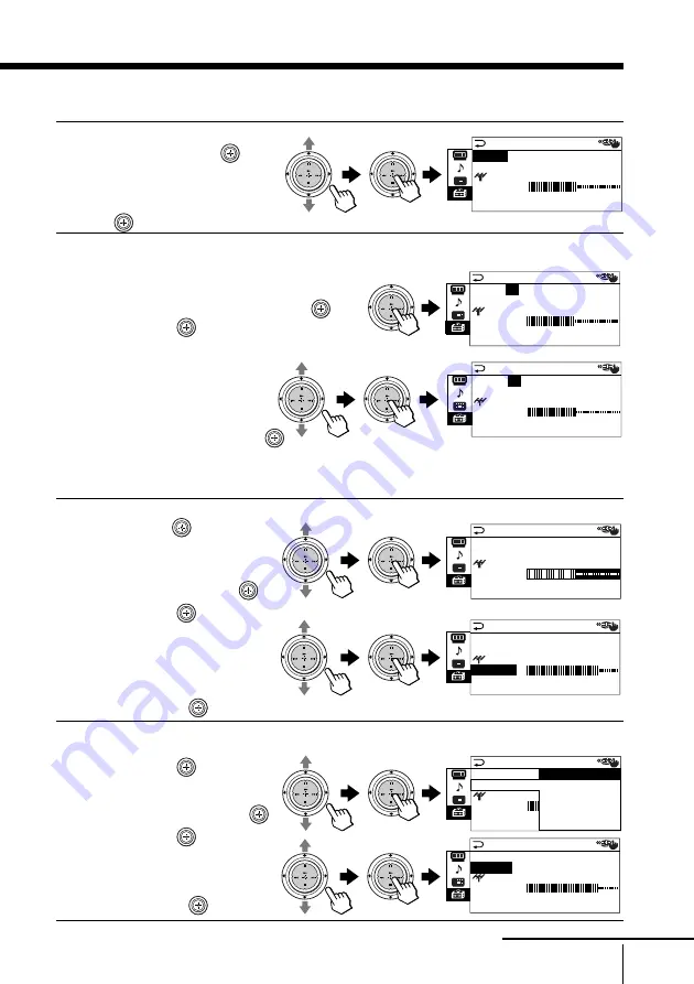 Sony KP-FS43M61 Operating Instructions Manual Download Page 101