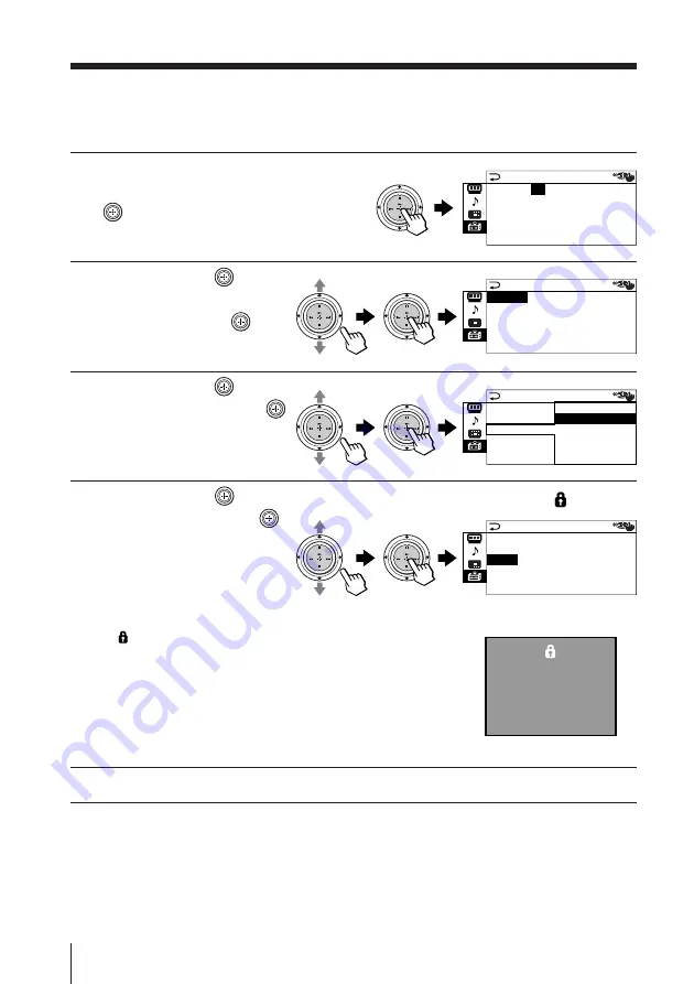 Sony KP-FS43M61 Operating Instructions Manual Download Page 160