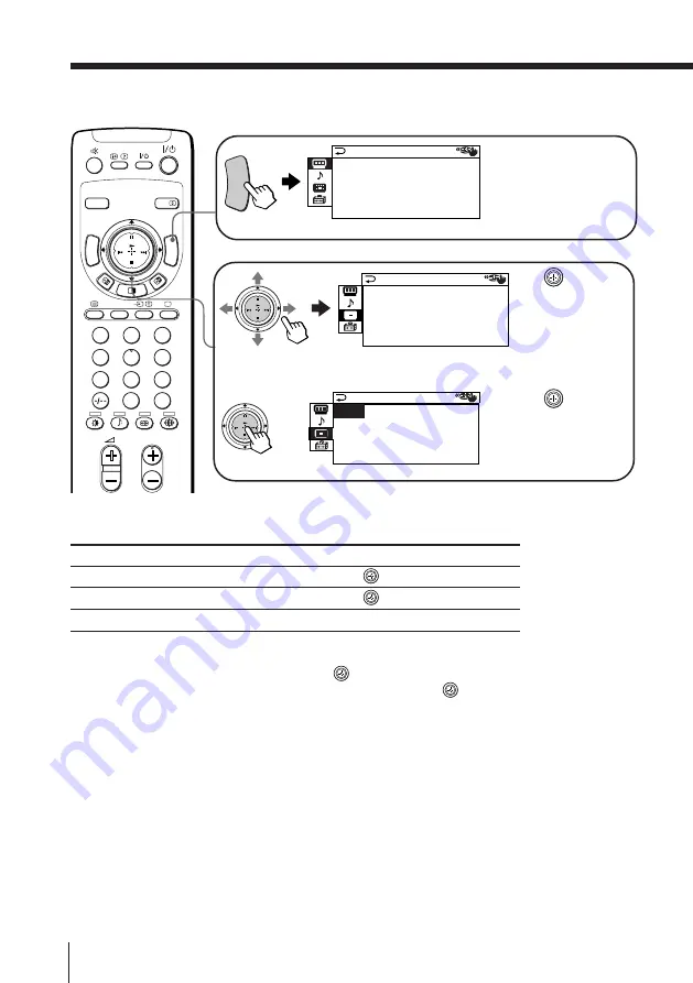 Sony KP-FS43M61 Operating Instructions Manual Download Page 258