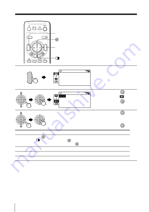 Sony KP-FS43M61 Operating Instructions Manual Download Page 264