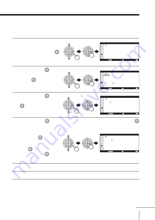 Sony kp-fw46 Operating Instructions Manual Download Page 299