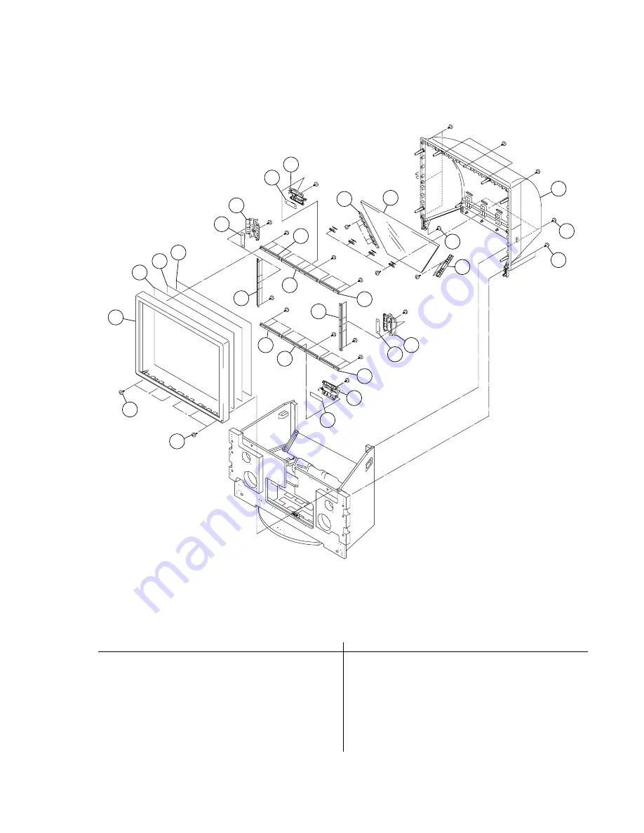 Sony KP-FWS57M90 Service Manual Download Page 136