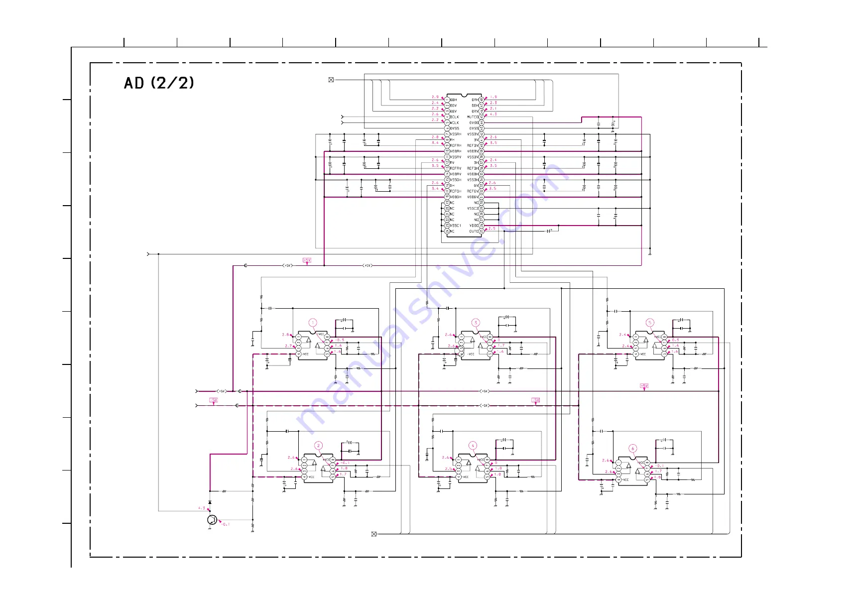 Sony KP-HR432K90 Service Manual Download Page 61