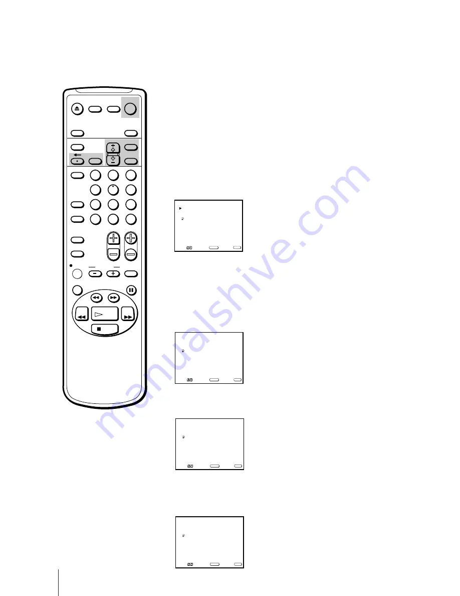 Sony KV-13VM40 User (English, Espa& Скачать руководство пользователя страница 88