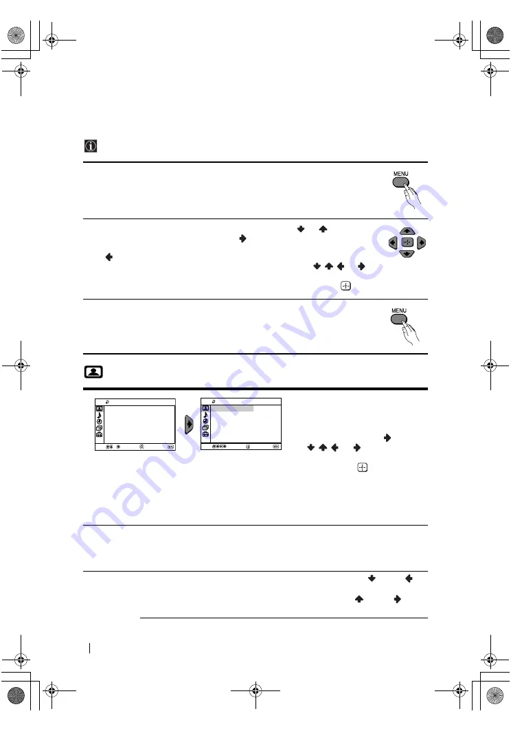 Sony KV-14CT1K Instruction Manual Download Page 64