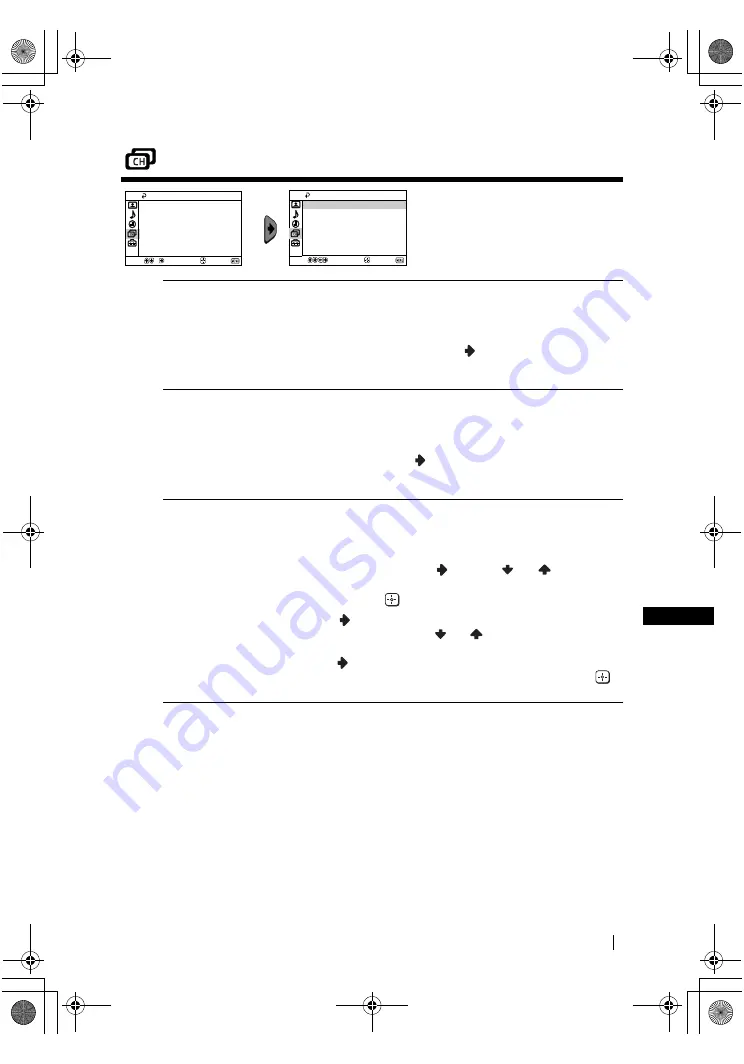 Sony KV-14CT1K Instruction Manual Download Page 85