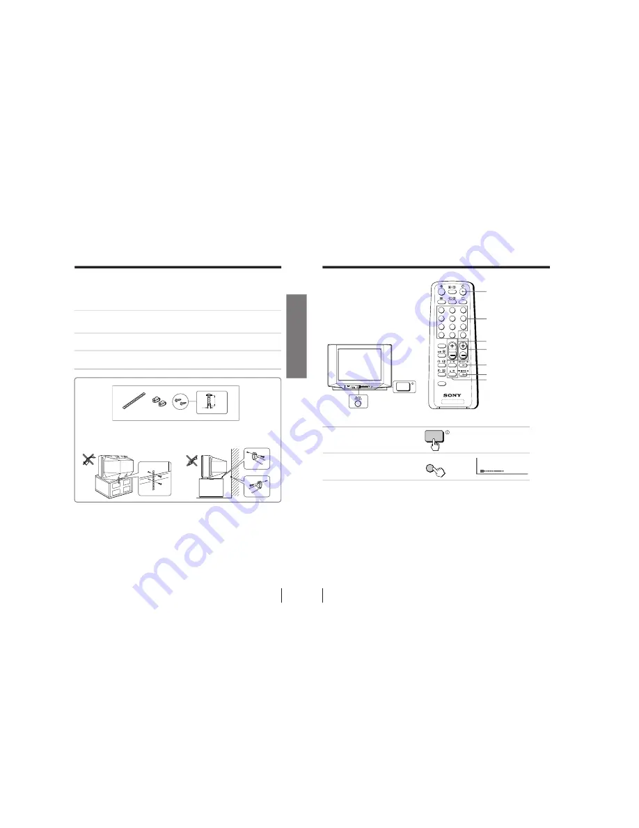 Sony KV-2199XF Trinitron Скачать руководство пользователя страница 10