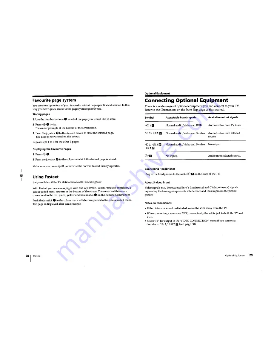 Sony KV-25F3A Service Manual Download Page 19