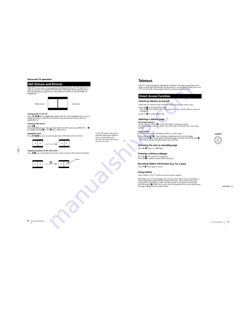 Sony KV-25K1A Service Manual Download Page 13