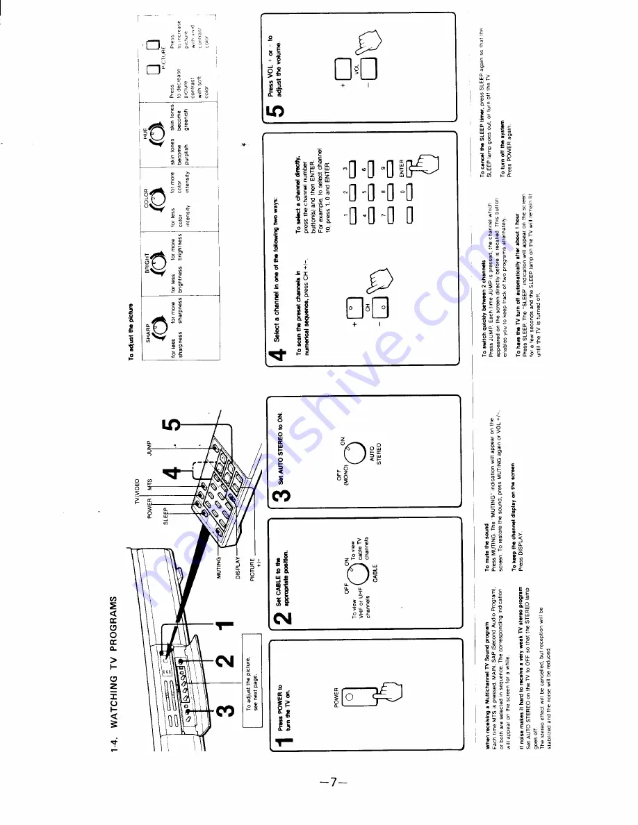 Sony KV-27TS25 Service Manual Download Page 7