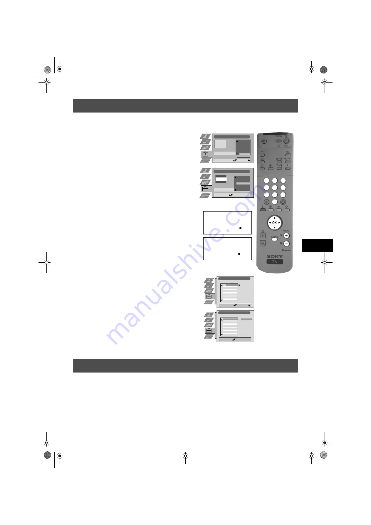 Sony KV-28FQ75 B Instruction Manual Download Page 9