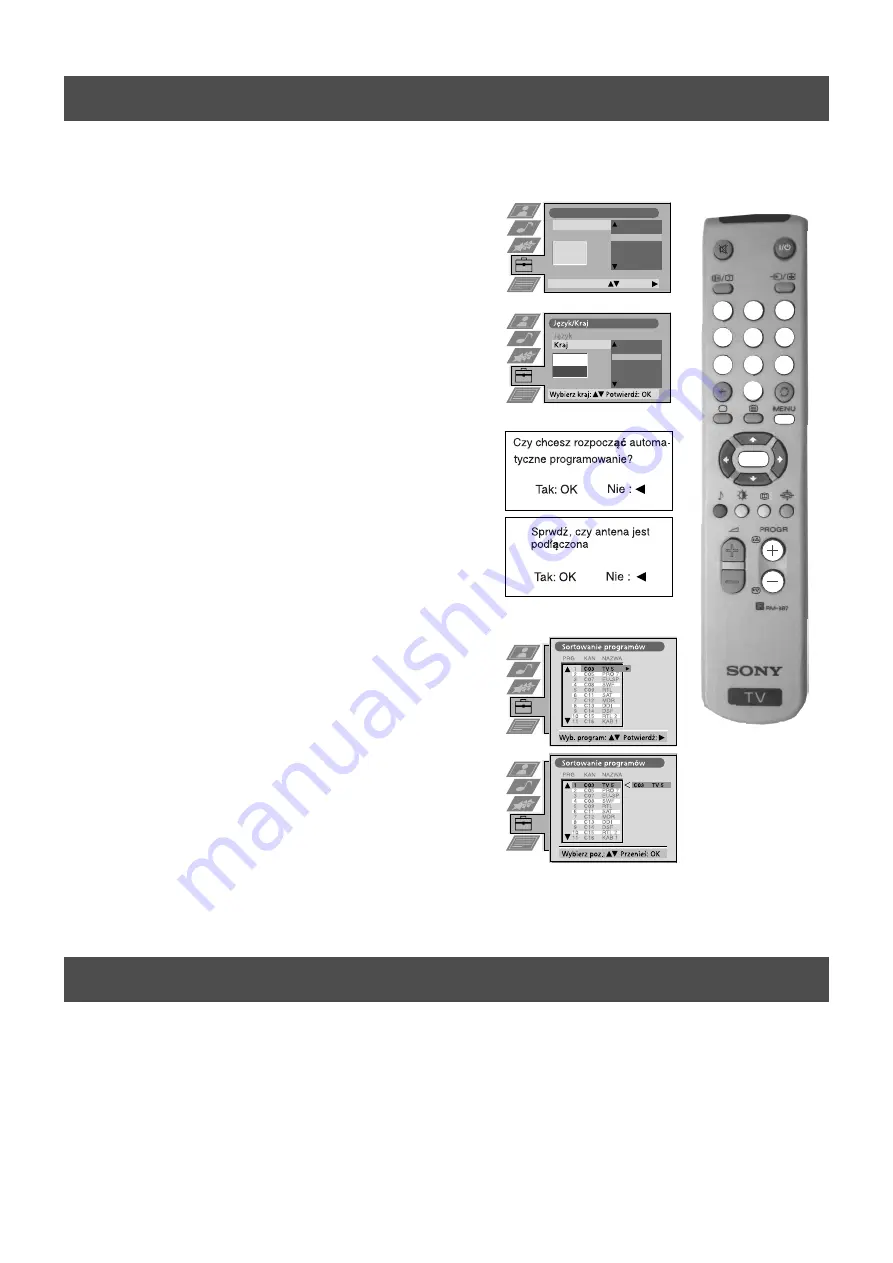 Sony KV-28FX65U Скачать руководство пользователя страница 87