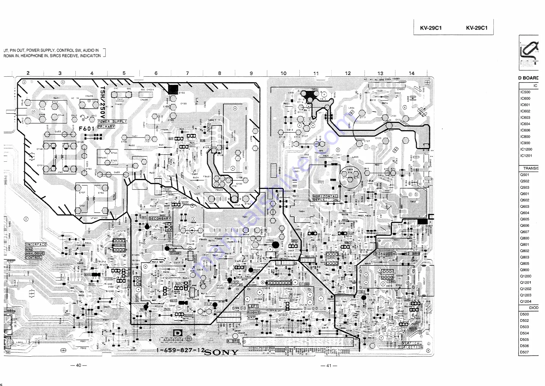 Sony KV-29C1A Service Manual Download Page 37