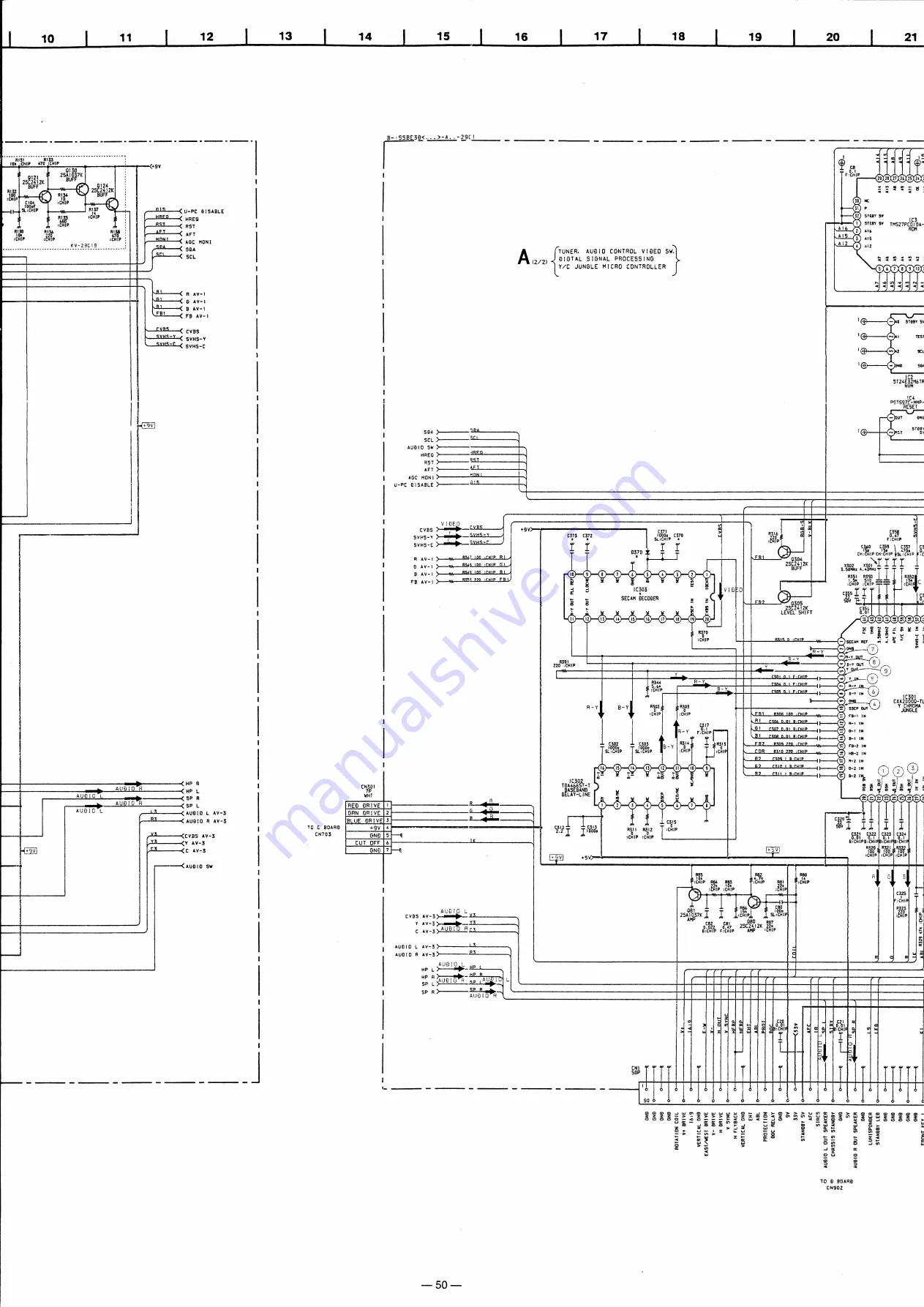 Sony KV-29C1A Скачать руководство пользователя страница 44