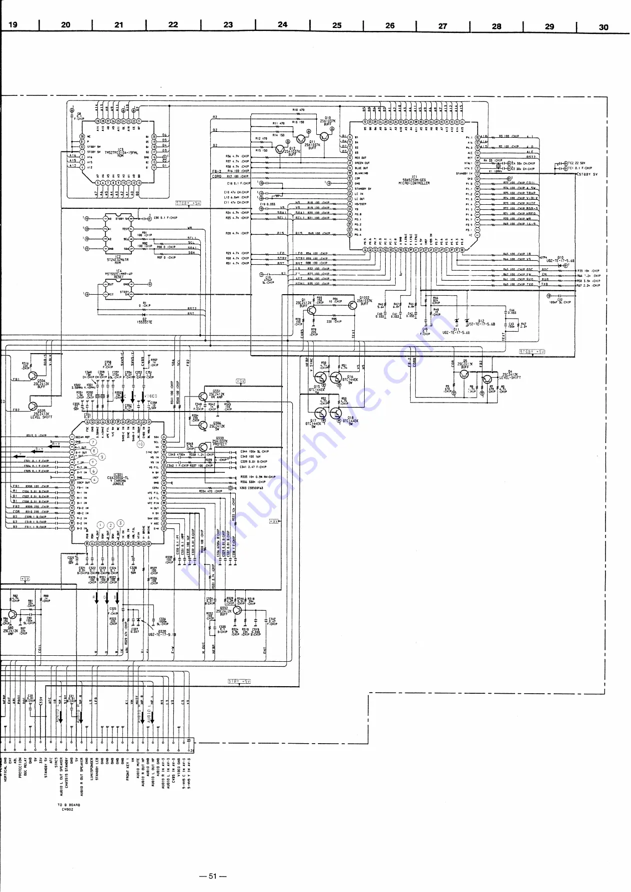 Sony KV-29C1A Скачать руководство пользователя страница 45