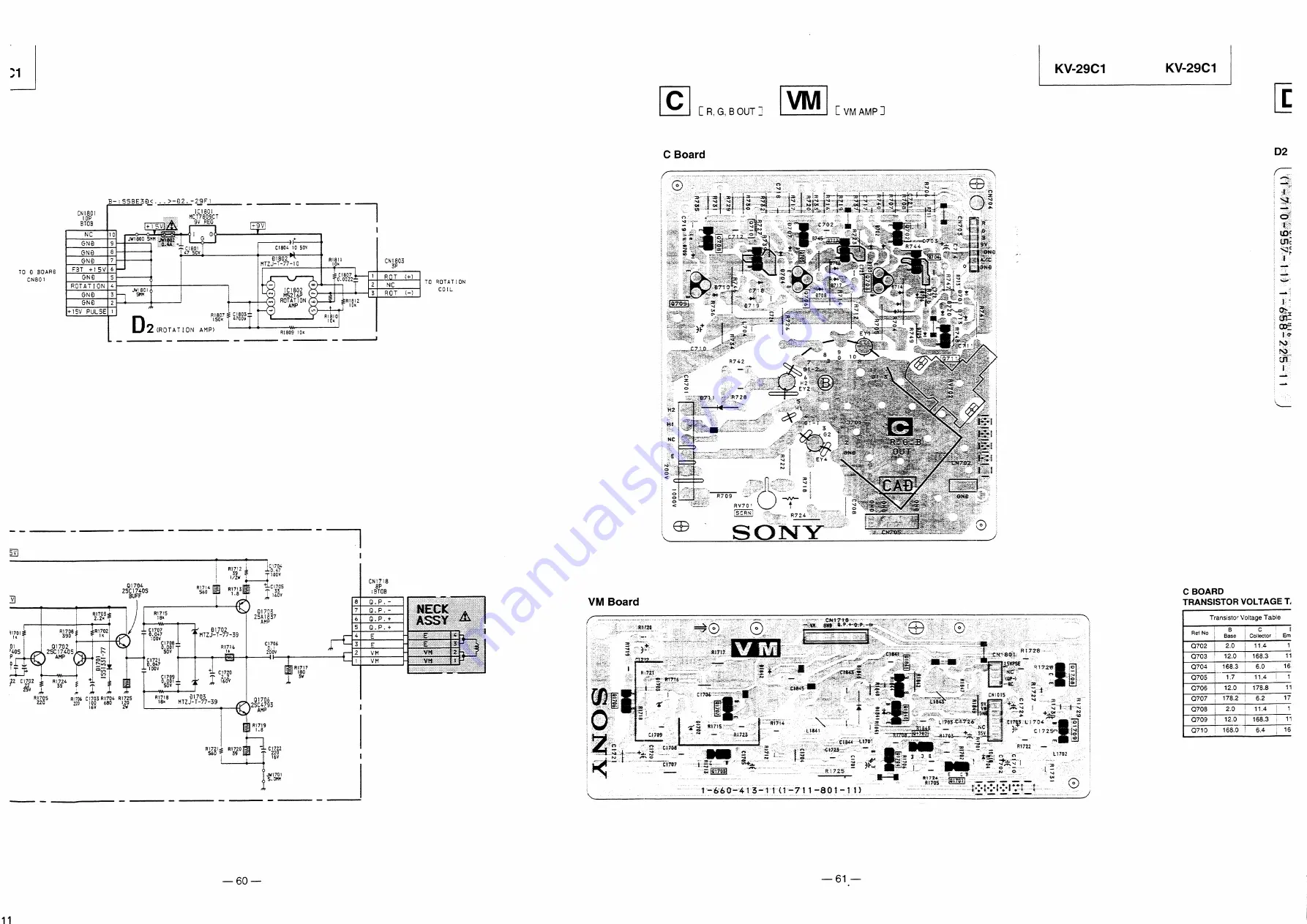 Sony KV-29C1A Service Manual Download Page 51