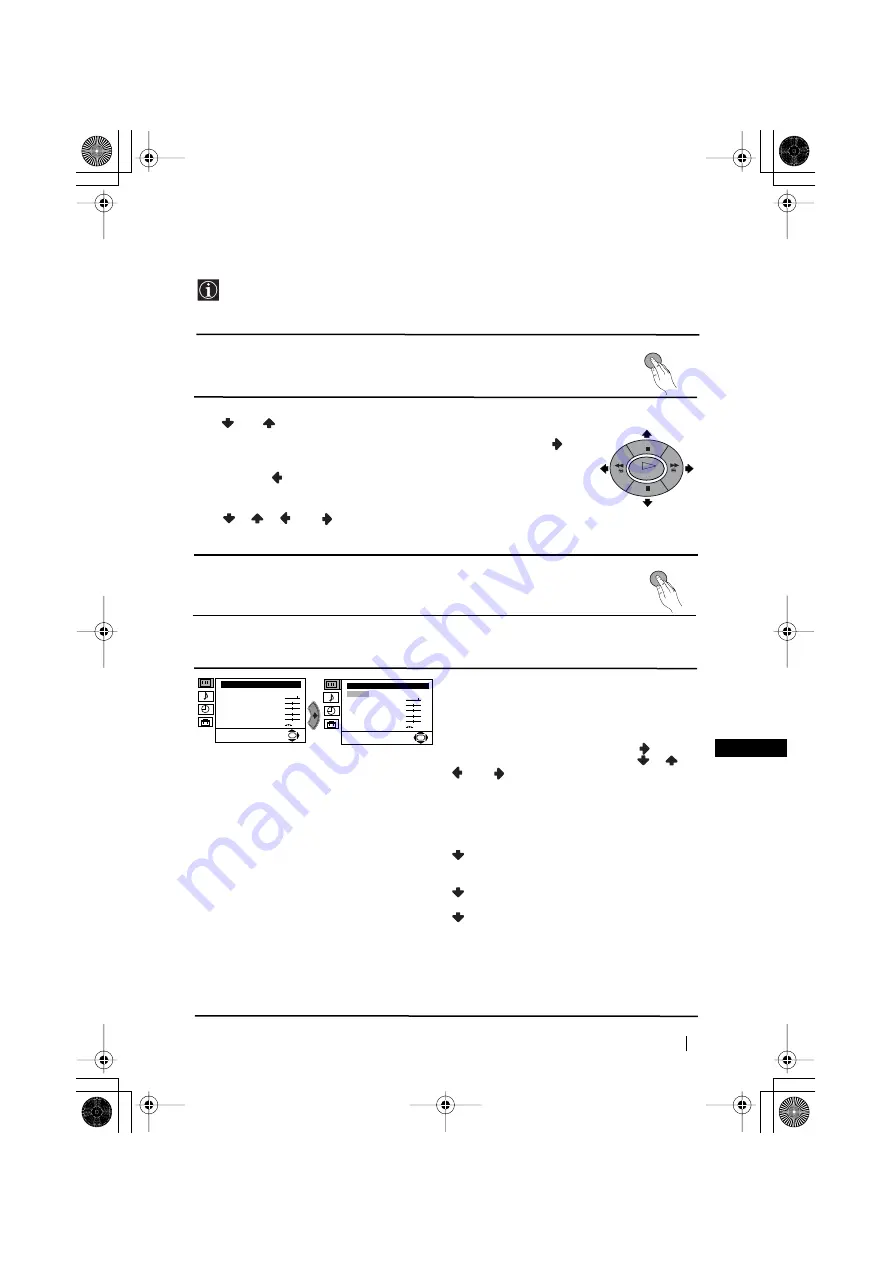 Sony KV-32LS60K Instruction Manual Download Page 109