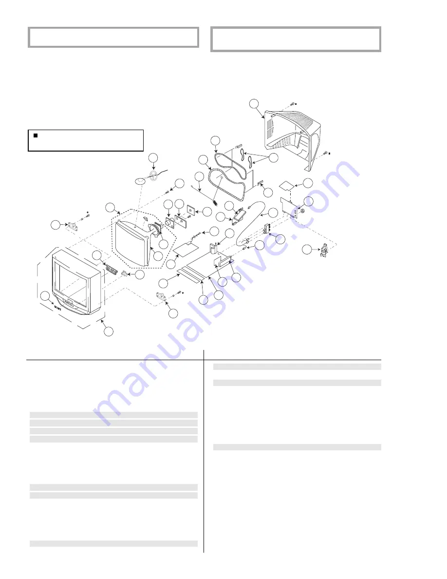 Sony KV-32S65 Service Manual Download Page 57