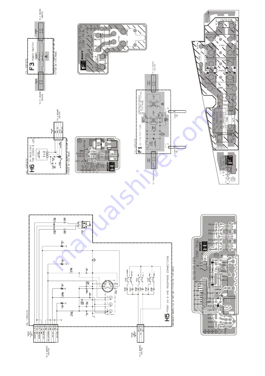 Sony KV-34FQ75A Service Manual Download Page 35