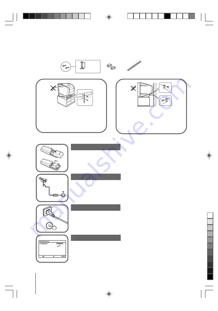 Sony KV-BZ212 Скачать руководство пользователя страница 4