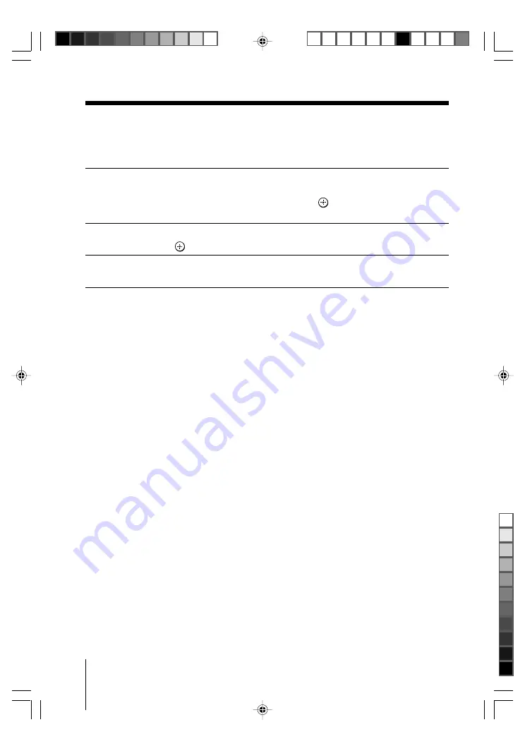 Sony kv-da29 Trinitron Operating Instructions Manual Download Page 56