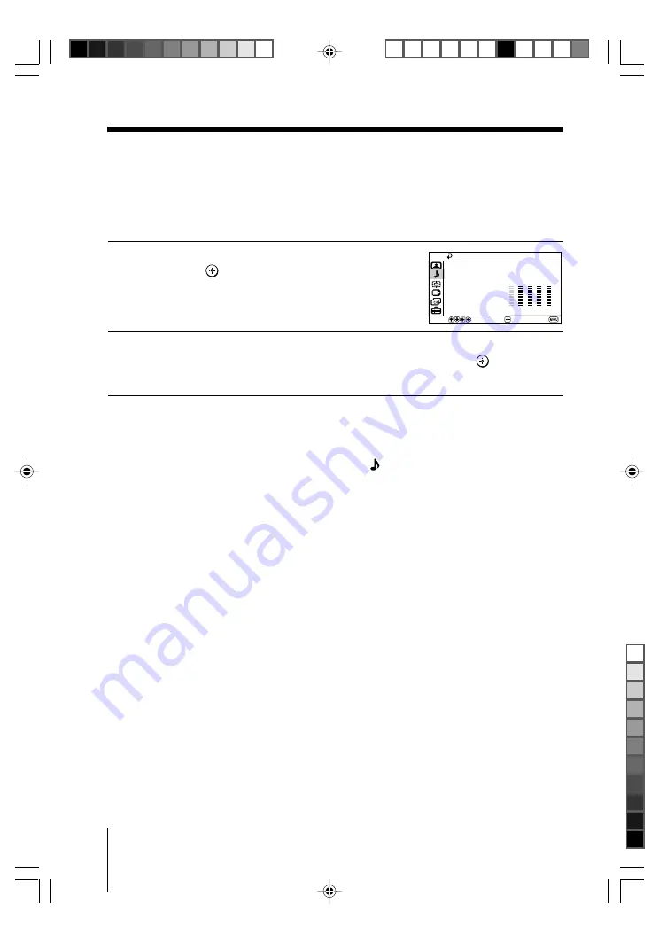 Sony kv-da29 Trinitron Operating Instructions Manual Download Page 58