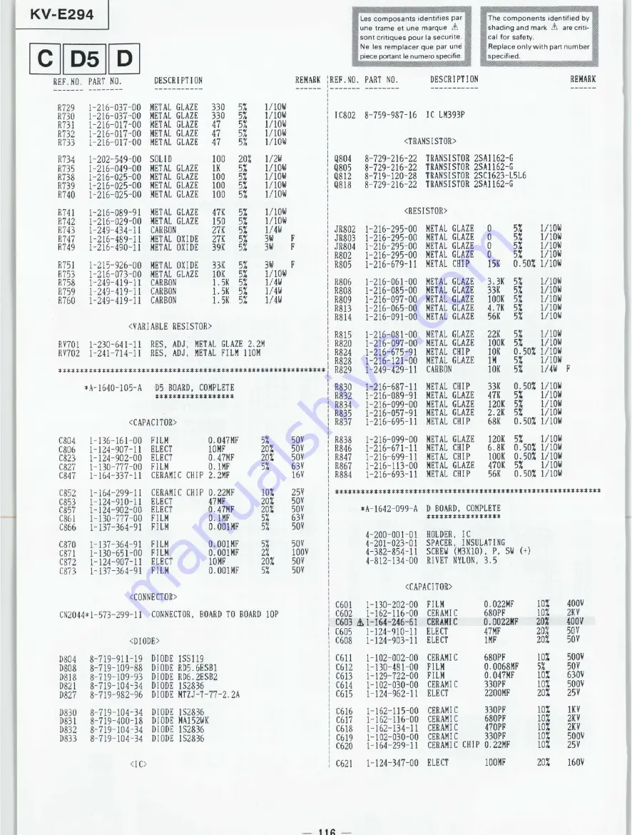 Sony KV-E2941A Скачать руководство пользователя страница 65