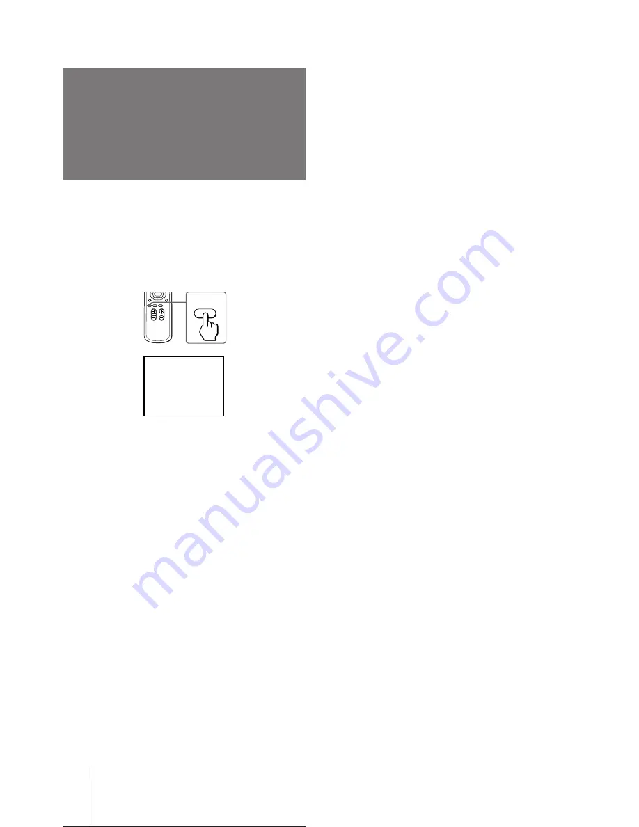 Sony KV-E29MN11 Operating Instructions Manual Download Page 18