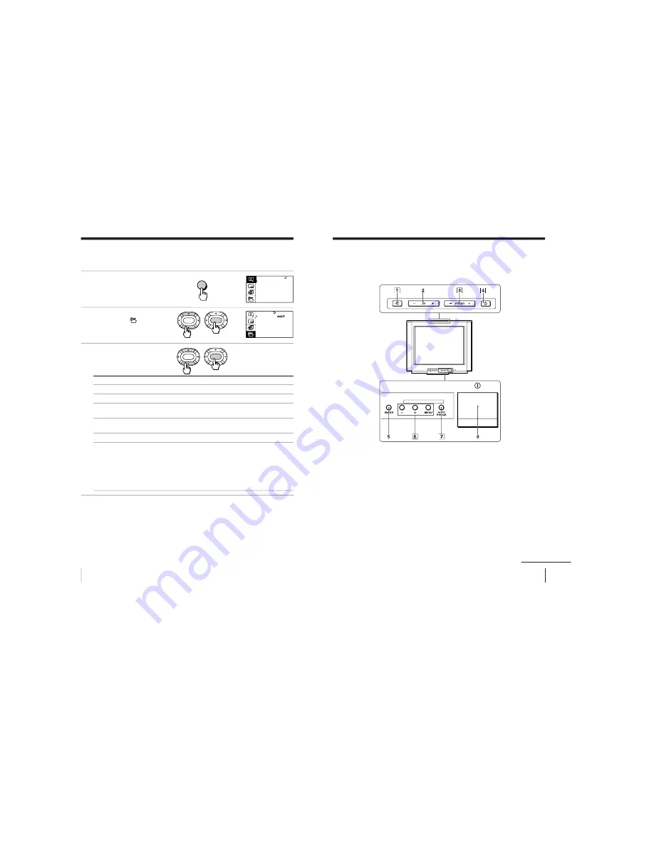 Sony KV-EF29M61 Скачать руководство пользователя страница 20