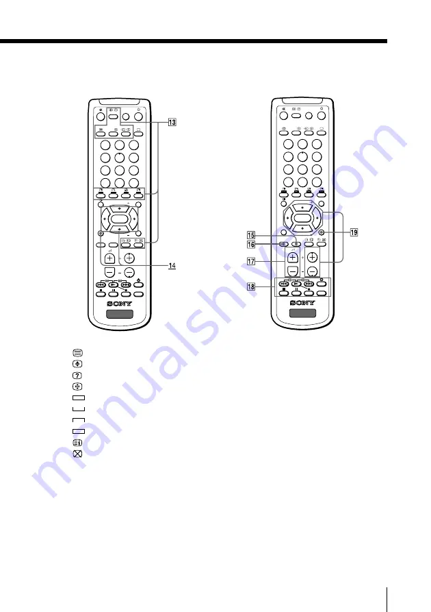 Sony KV-EF34 Operating Instructions Manual Download Page 47