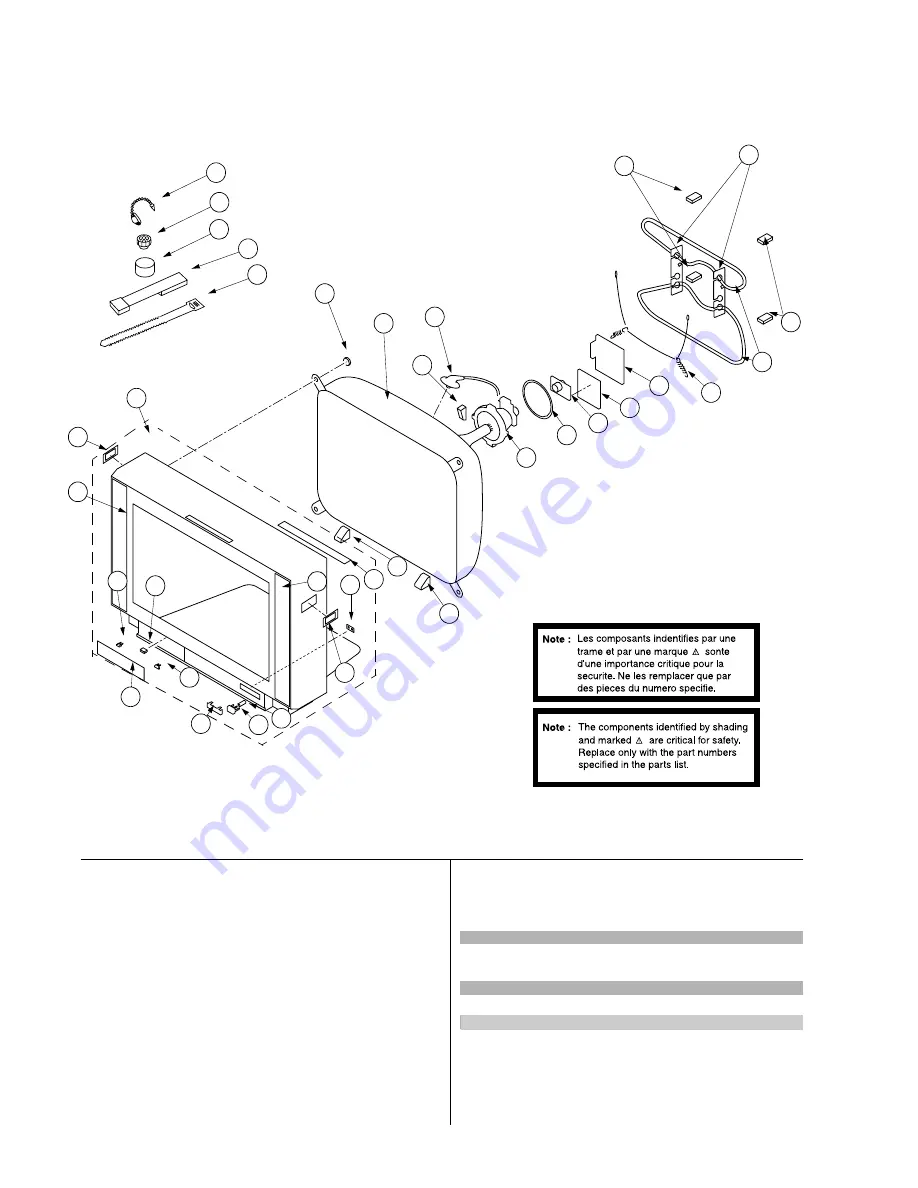 Sony KV-EH36M31 Service Manual Download Page 66