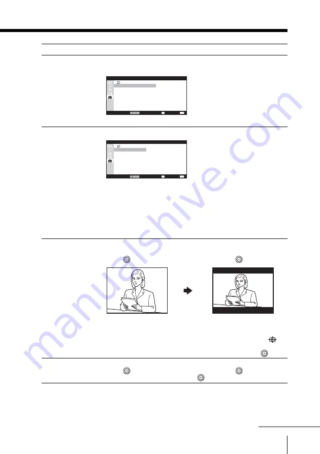 Sony KV-HR29 Operating Instructions Manual Download Page 79