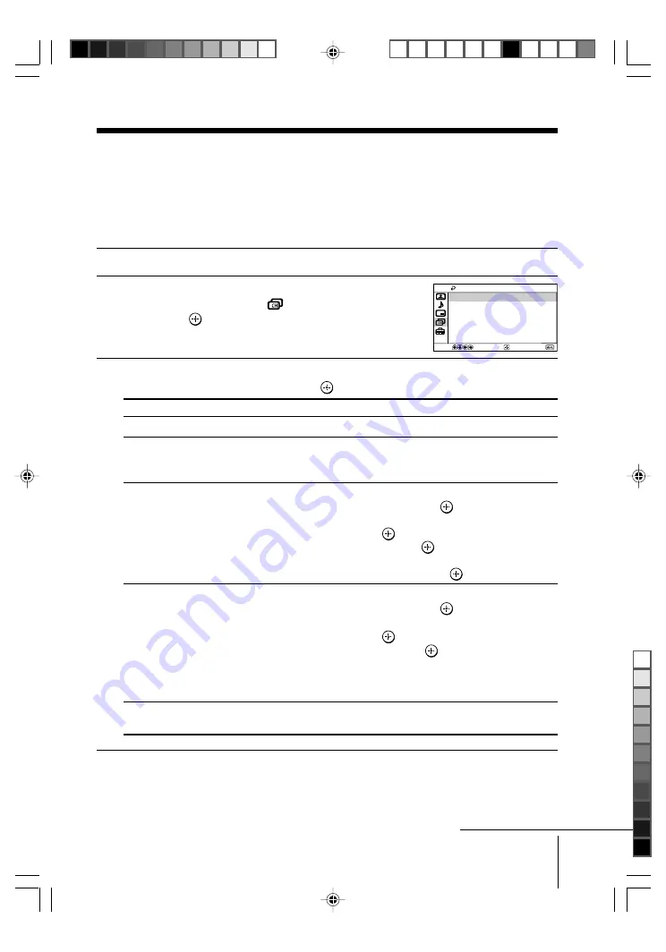 Sony KV-SR29 Operating Instructions Manual Download Page 59