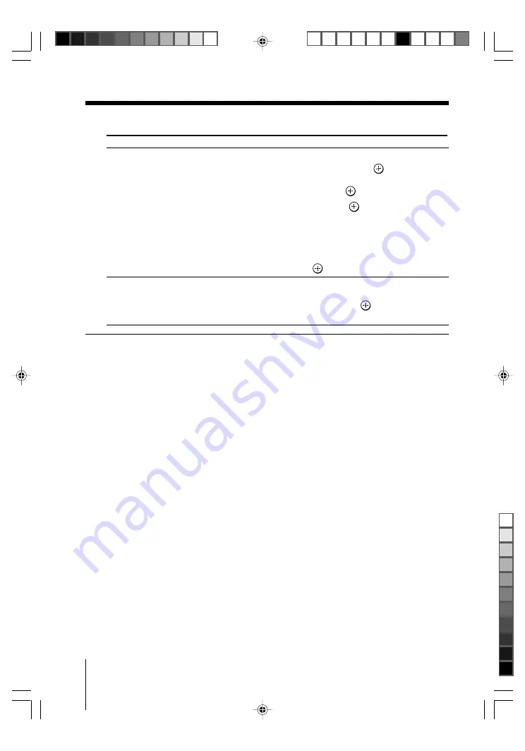 Sony KV-SR29 Operating Instructions Manual Download Page 62