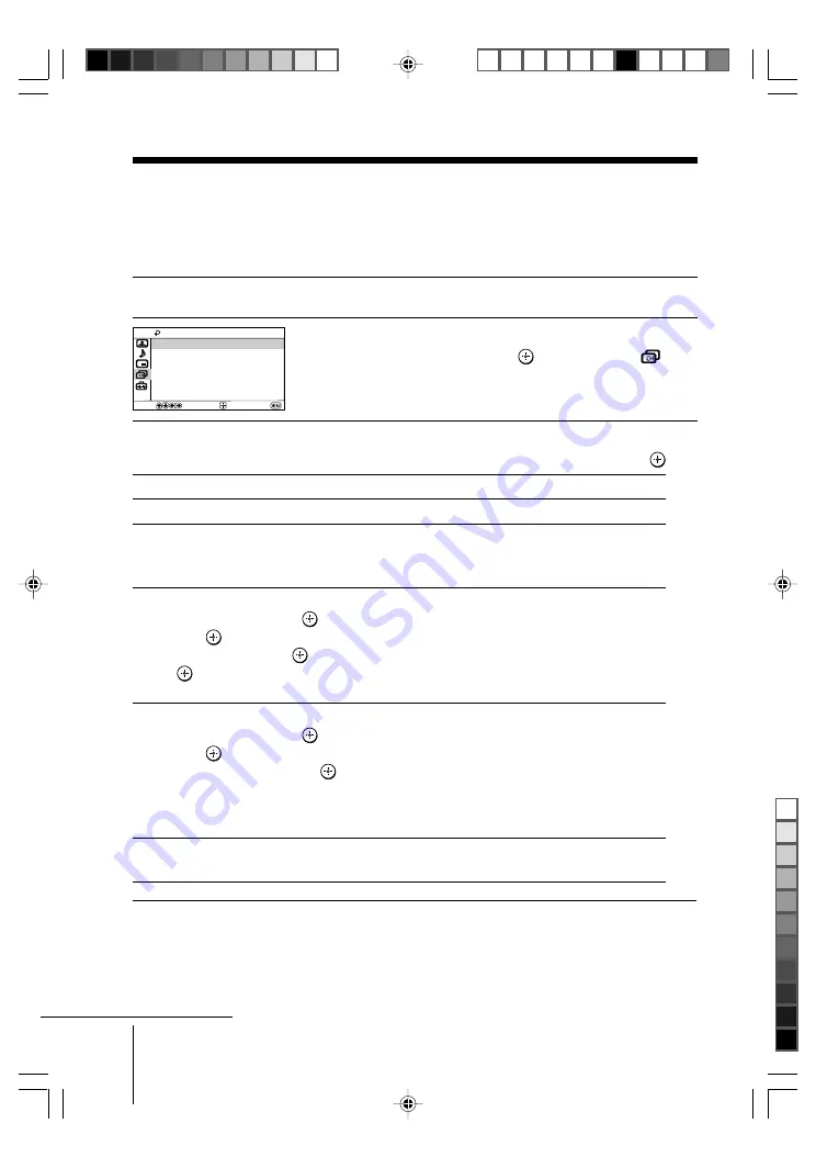 Sony KV-SR29 Operating Instructions Manual Download Page 93