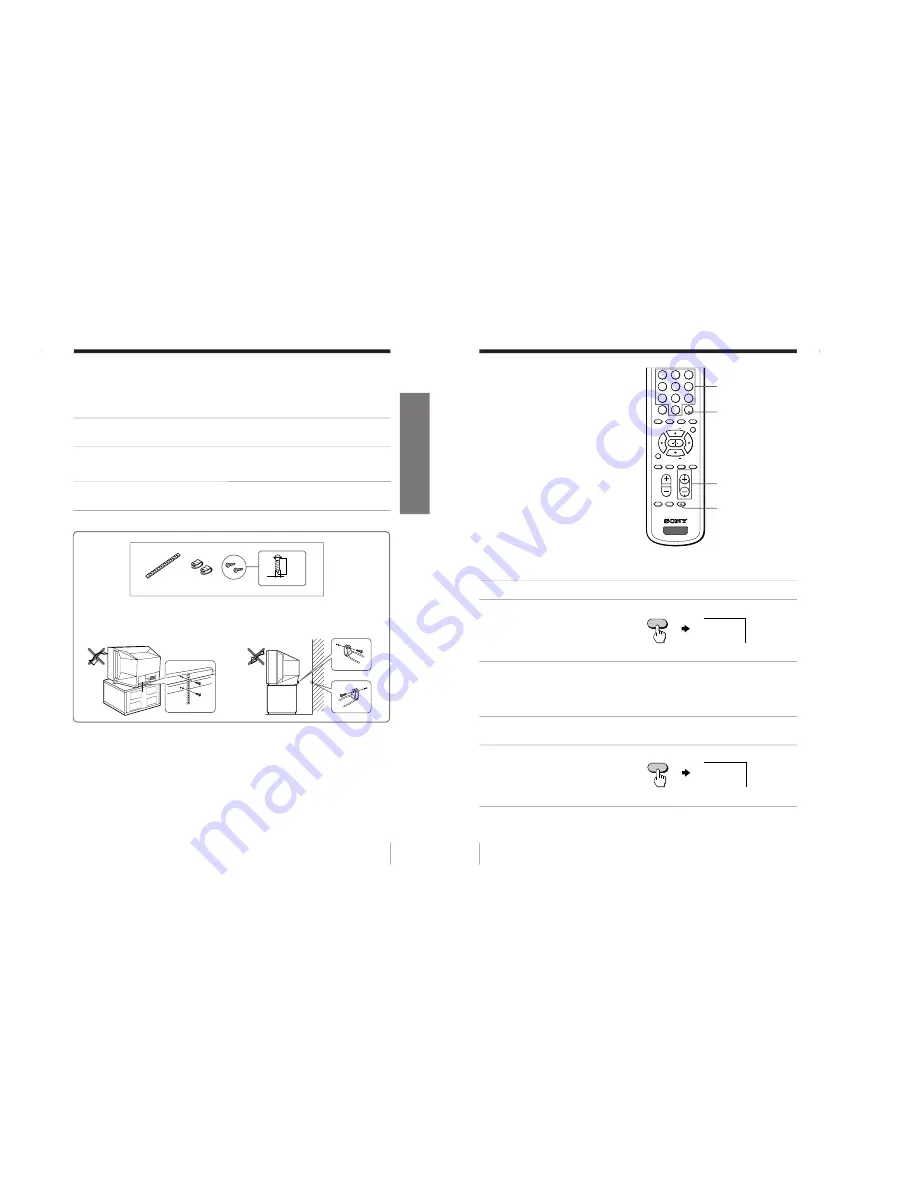 Sony KV-XF34K94 Service Manual Download Page 10