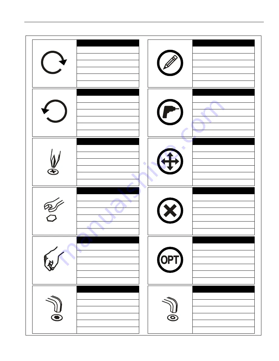 Sony Large Hospitality Table Stand CH-SSTLU Installation Instructions Manual Download Page 3