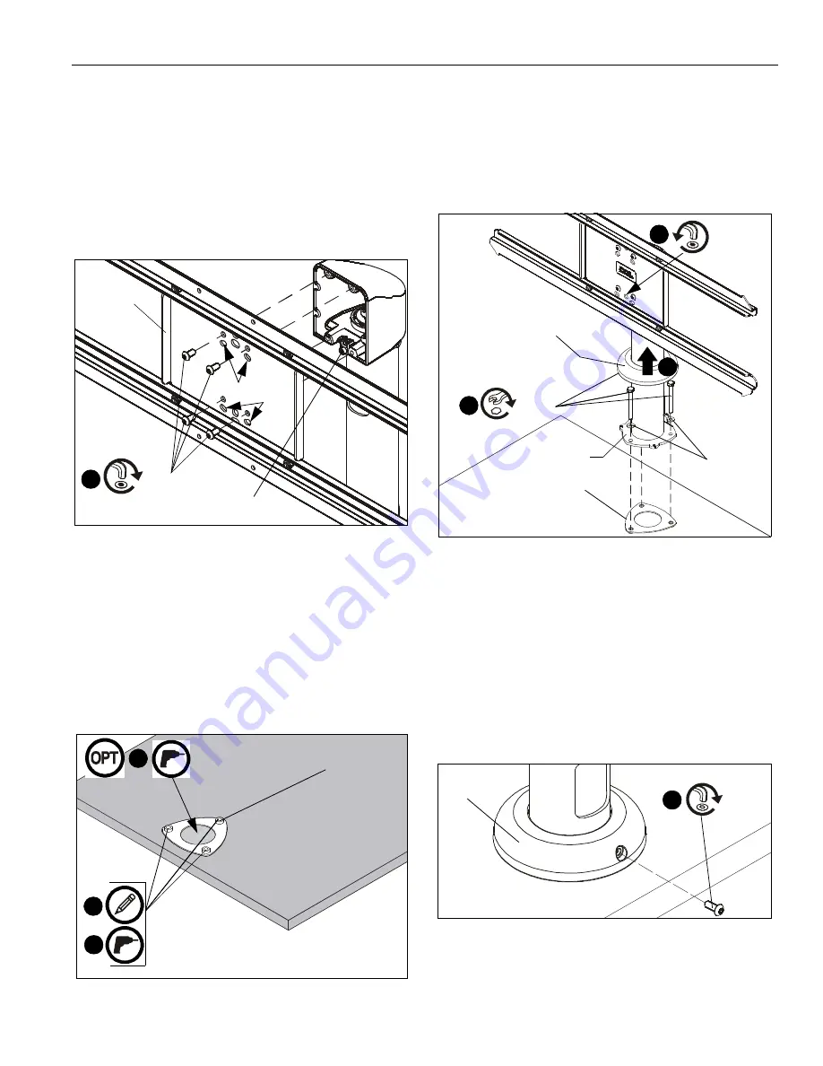 Sony Large Hospitality Table Stand CH-SSTLU Скачать руководство пользователя страница 5