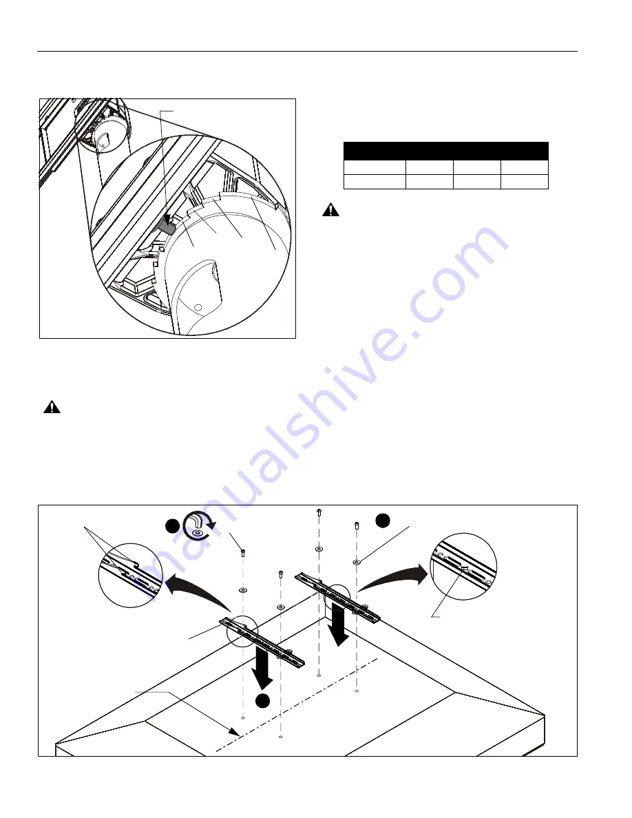 Sony Large Hospitality Table Stand CH-SSTLU Скачать руководство пользователя страница 6