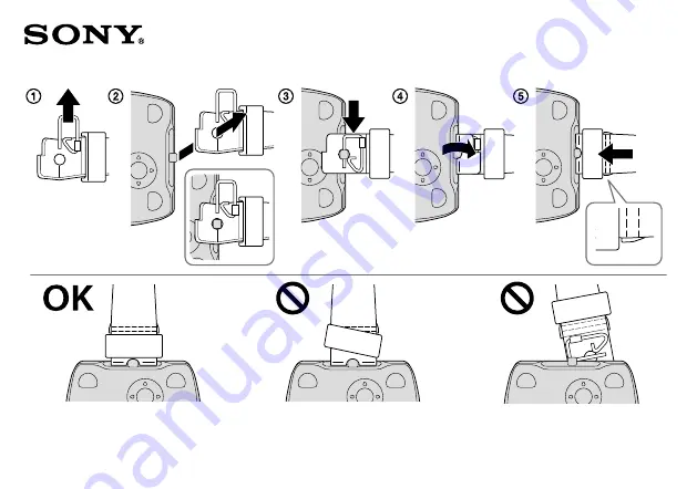 Sony LCJ-THG Скачать руководство пользователя страница 1