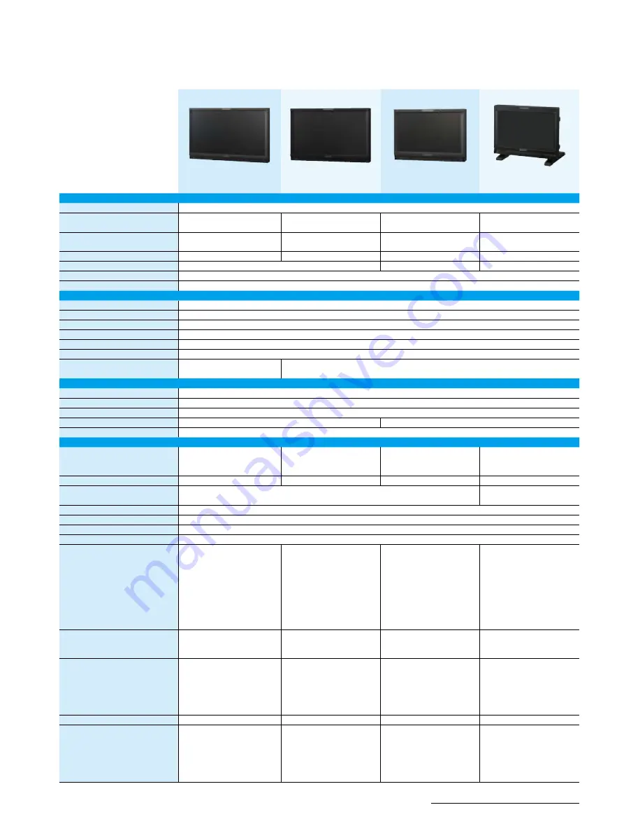 Sony LMD-1510W Brochure Download Page 35