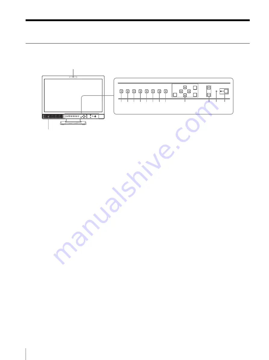 Sony LMD-2110W Operating Instructions Manual Download Page 8