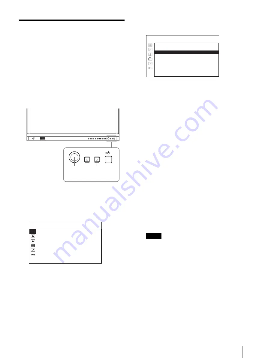 Sony LMD1541W Скачать руководство пользователя страница 21