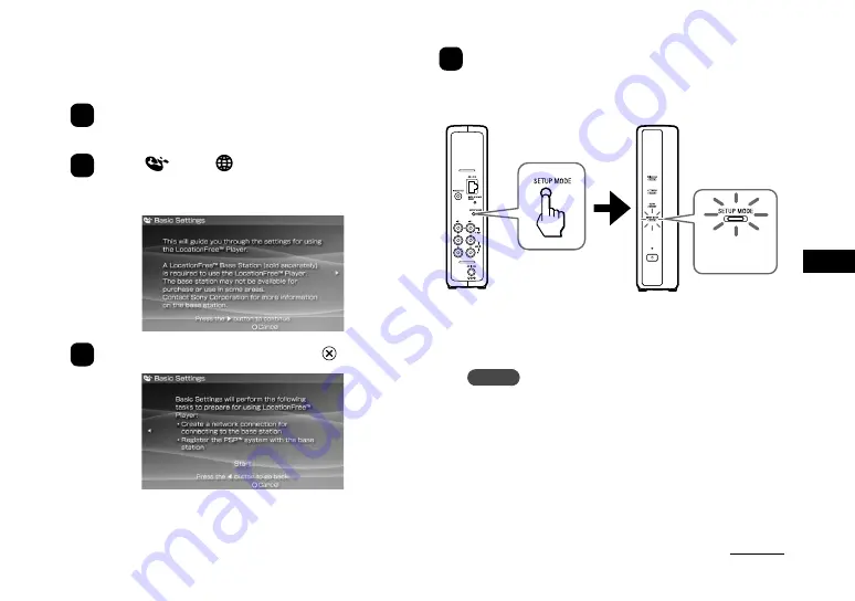 Sony LocationFree LF-PK1 Quick Start Manual Download Page 29