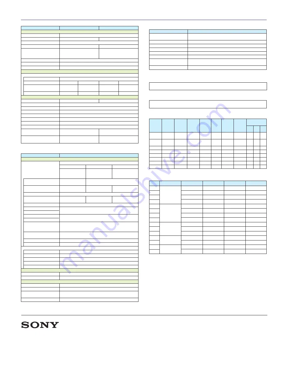 Sony Luma LMD-170WS Brochure & Specs Download Page 6