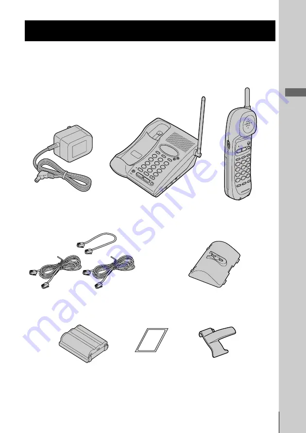 Sony M937 - SPP Cordless Phone Operating Instructions Manual Download Page 49