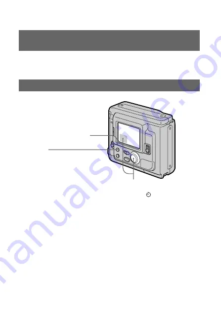 Sony Mavica MVC-FD51 Operating Instructions Manual Download Page 19